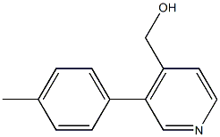 (3-p-tolylpyridin-4-yl)methanol Struktur