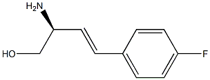 (S,E)-2-amino-4-(4-fluorophenyl)but-3-en-1-ol Struktur