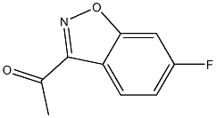 1-(6-fluorobenzo[d]isoxazol-3-yl)ethanone Struktur