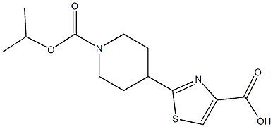 2-(1-(isopropoxycarbonyl)piperidin-4-yl)thiazole-4-carboxylic acid