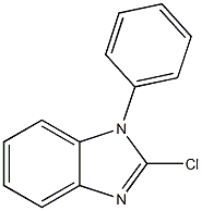 2-chloro-1-phenyl-1H-benzo[d]imidazole Struktur