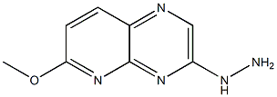 3-hydrazinyl-6-methoxypyrido[3,2-b]pyrazine Struktur