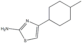 4-(4-methylcyclohexyl)thiazol-2-amine Struktur