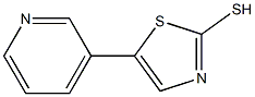 5-(pyridin-3-yl)thiazole-2-thiol Struktur