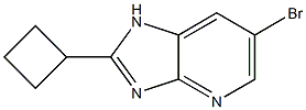 6-bromo-2-cyclobutyl-1H-imidazo[4,5-b]pyridine Struktur