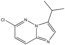 6-chloro-3-isopropylimidazo[1,2-b]pyridazine Struktur