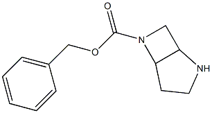 benzyl 2,6-diazabicyclo[3.2.0]heptane-6-carboxylate Struktur