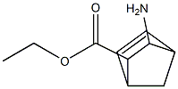 ethyl 3-aminobicyclo[2.2.1]hept-5-ene-2-carboxylate Struktur