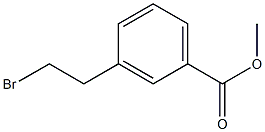 methyl 3-(2-bromoethyl)benzoate Struktur