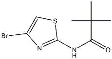 N-(4-bromothiazol-2-yl)pivalamide Struktur