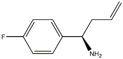 (R)-1-(4-fluorophenyl)but-3-en-1-amine Struktur