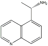 (S)-1-(quinolin-5-yl)ethanamine Struktur