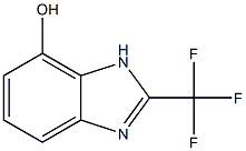 2-Trifluoromethyl-3H-benzoimidazol-4-ol Struktur