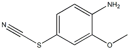 2-Methoxy-4-thiocyanato-phenylamine Struktur