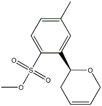 (S)-(3,6-dihydro-2H-pyran-2-yl)methyl 4-methylbenzenesulfonate Struktur