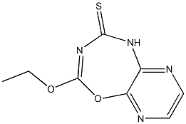 6-Ethoxy-9H-5-oxa-1,4,7,9-tetraaza-benzocycloheptene-8-thione Struktur