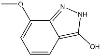 7-Methoxy-2H-indazol-3-ol Struktur