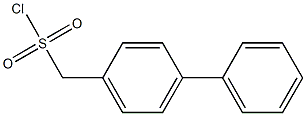 (4-phenylphenyl)methanesulfonyl chloride Struktur