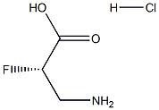 (S)-3-AMINO-2-FLUOROPROPANOIC ACID HCL Struktur