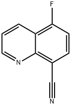 5-fluoroquinoline-8-carbonitrile Struktur