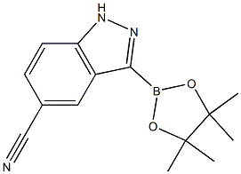 3-(4,4,5,5-tetramethyl-1,3,2-dioxaborolan-2-yl)-indazole-5-carbonitrile