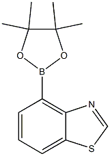 4-(4,4,5,5-tetramethyl-1,3,2-dioxaborolan-2-yl)benzo[d]thiazole Struktur