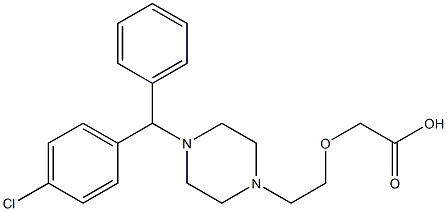 Cetirizine EP Impurity B Struktur