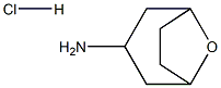 exo-8-Oxabicyclo[3.2.1]octan-3-amine hydrochloride Struktur