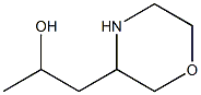 1-(Morpholin-3-yl)propan-2-ol Struktur