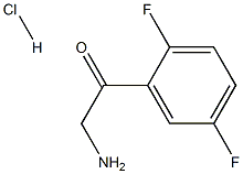 2-Amino-2',5'-difluoroacetophenone hydrochloride Struktur