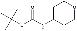 N-Boc-Tetrahydro-2H-pyran-4-amine Struktur