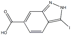 3-Iodo-2H-indazole-6-carboxylic acid Struktur