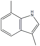 3,7-dimethyl-indole Struktur