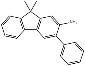 9,9-Dimethyl-3-phenyl-9H-fluoren-2-ylamine Struktur