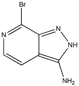 7-Bromo-2H-pyrazolo[3,4-c]pyridin-3-ylamine Struktur