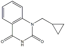 1-(cyclopropylmethyl)quinazoline-2,4(1H,3H)-dione Struktur