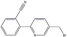 2-(5-(bromomethyl)pyridin-2-yl)benzonitrile