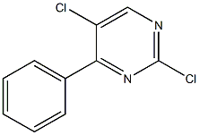 2,5-dichloro-4-phenylpyrimidine Struktur