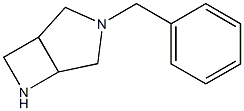 3-benzyl-3,6-diazabicyclo[3.2.0]heptane Struktur