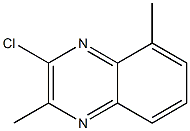 3-chloro-2,5-dimethylquinoxaline Struktur