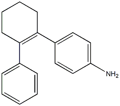 4-(2-phenylcyclohex-1-enyl)aniline Struktur