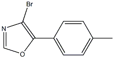 4-bromo-5-p-tolyloxazole Struktur