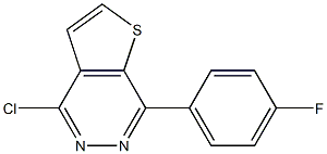 4-chloro-7-(4-fluorophenyl)thieno[3,2-d]pyridazine