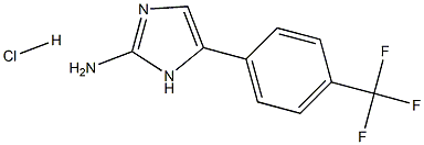 5-(4-(trifluoromethyl)phenyl)-1H-imidazol-2-amine hydrochloride