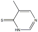 5-methylpyrimidine-4(3H)-thione Struktur