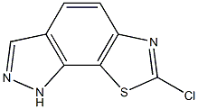 7-chloro-1H-thiazolo[4,5-g]indazole Struktur