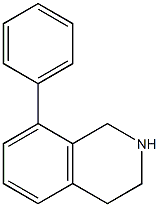 8-phenyl-1,2,3,4-tetrahydroisoquinoline Struktur