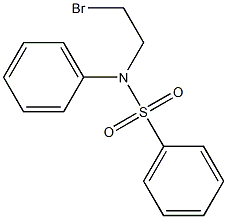 N-(2-bromoethyl)-N-phenylbenzenesulfonamide Struktur