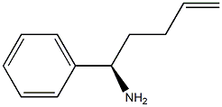 (R)-1-phenylpent-4-en-1-amine Struktur