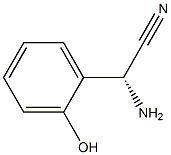 (R)-2-amino-2-(2-hydroxyphenyl)acetonitrile Struktur